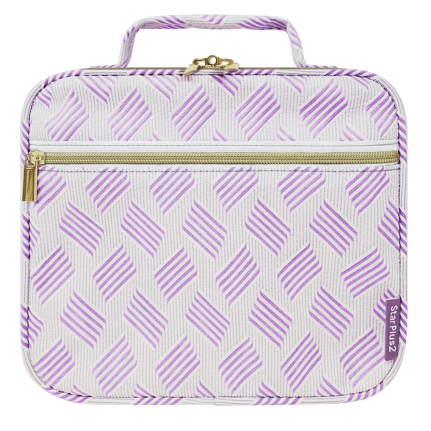 Medium Pill Bottle Organizer Bag - Jacquard Fabric
