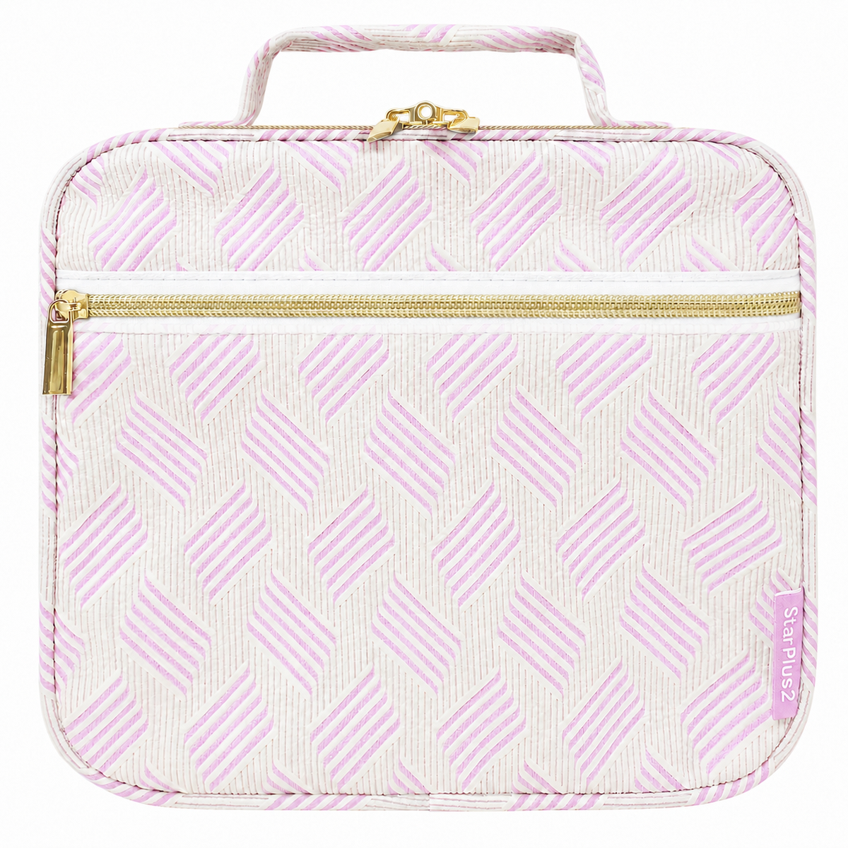 Medium Pill Bottle Organizer Bag - Jacquard Fabric