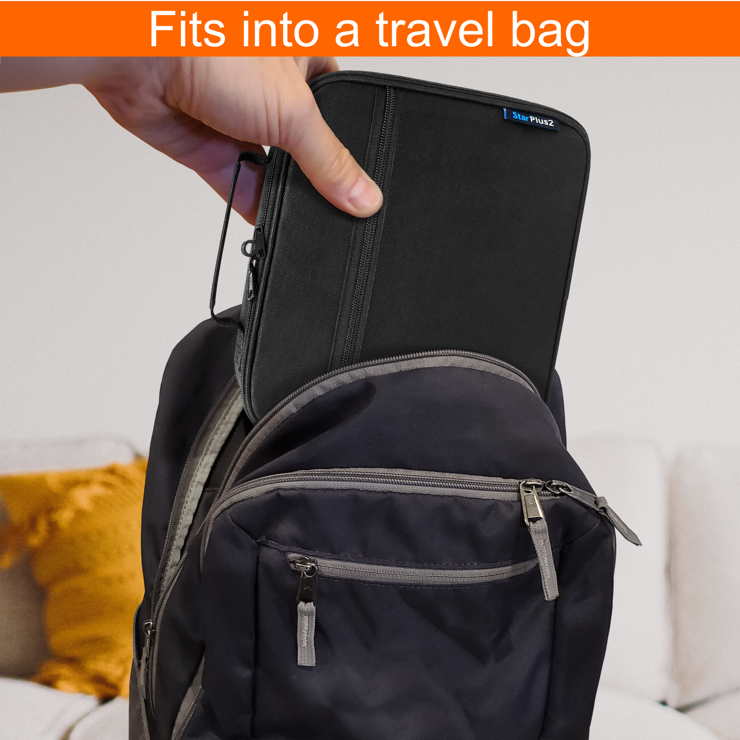 Medium Pill Bottle Organizer Bag