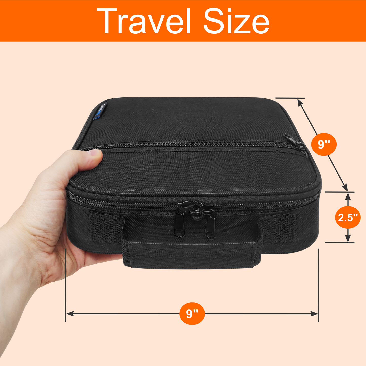 Medium Pill Bottle Organizer Bag
