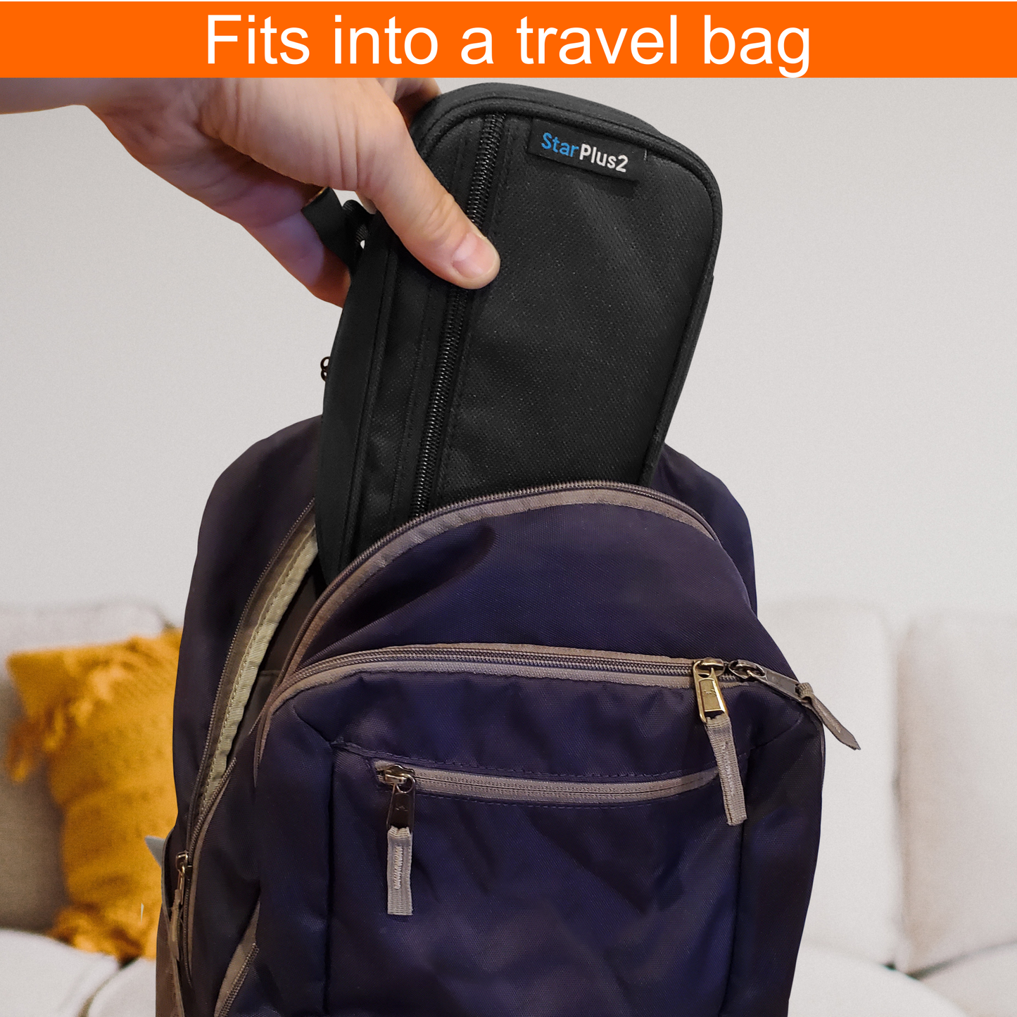 Small Pill Bottle Travel Organizer Bag