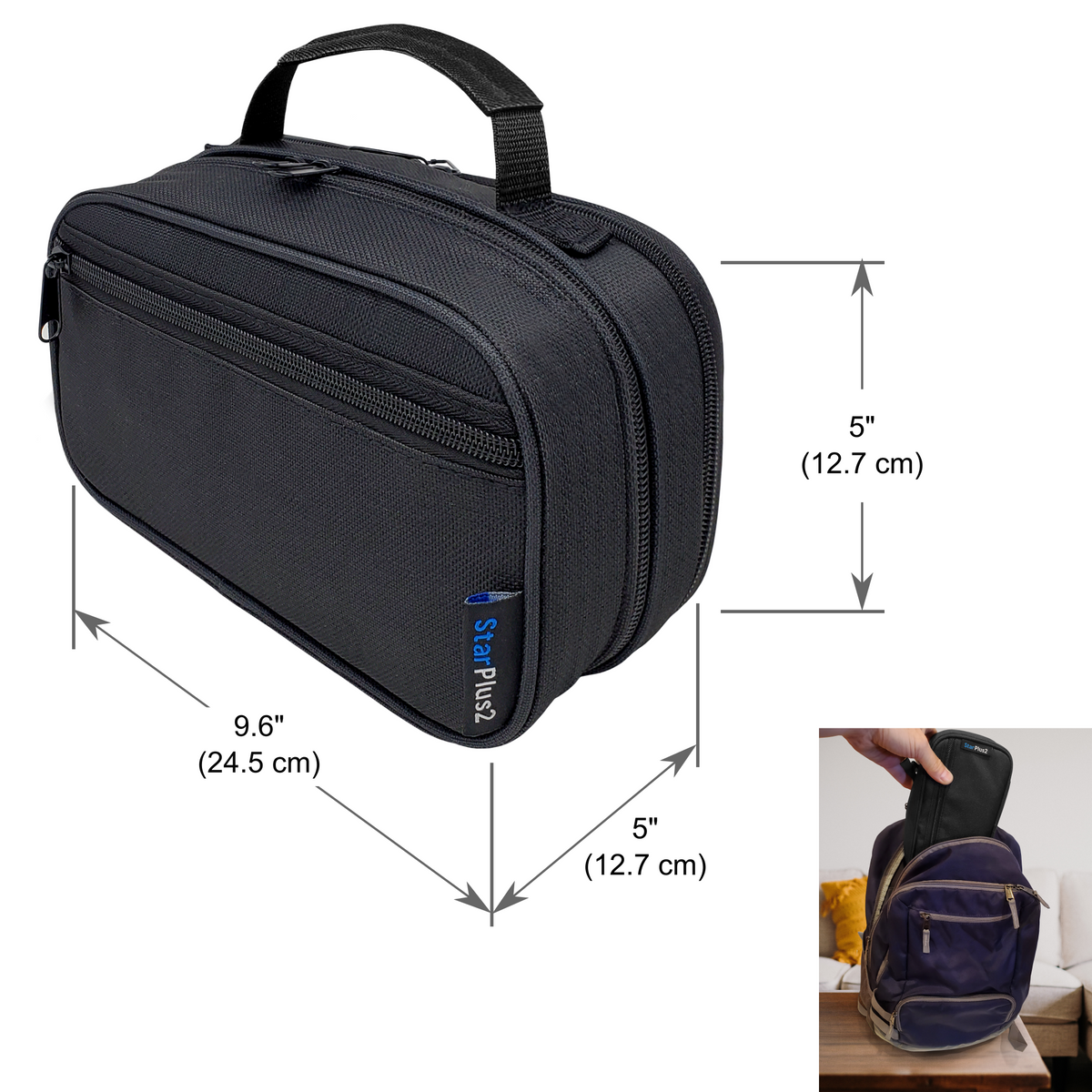 Small Pill Bottle Travel Organizer Bag