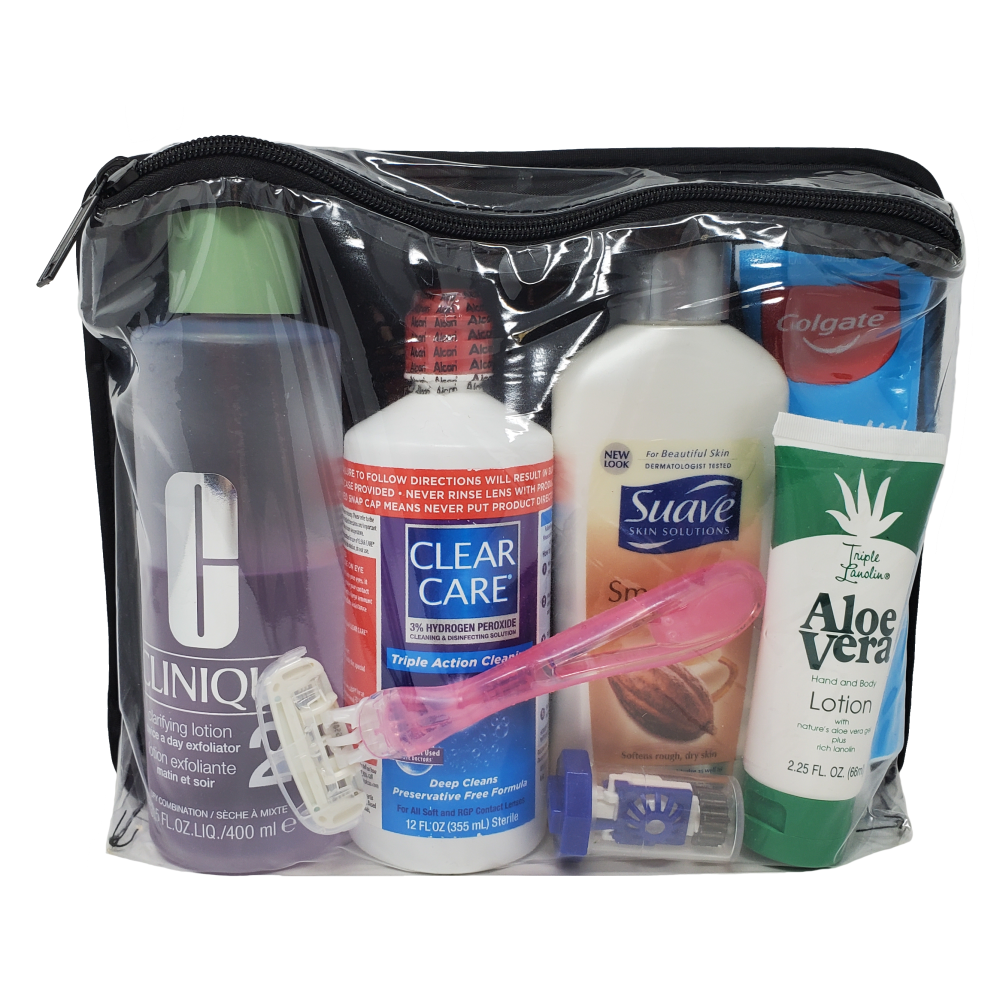 [XL] Clear Pouch Panel with Zipper - for use with Large and Extra-Large modular bags