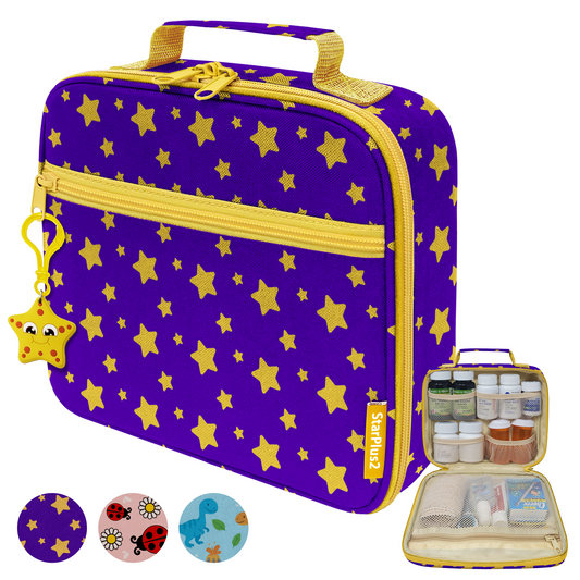 Medium Pill Bottle Organizer Bag for Children