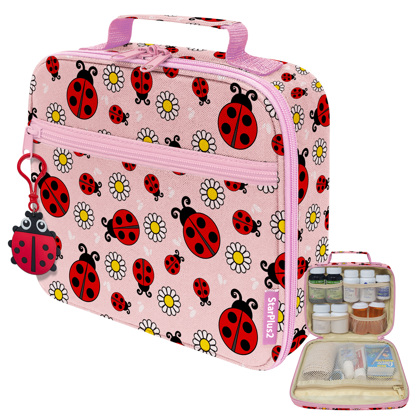 Medium Pill Bottle Organizer Bag for Children