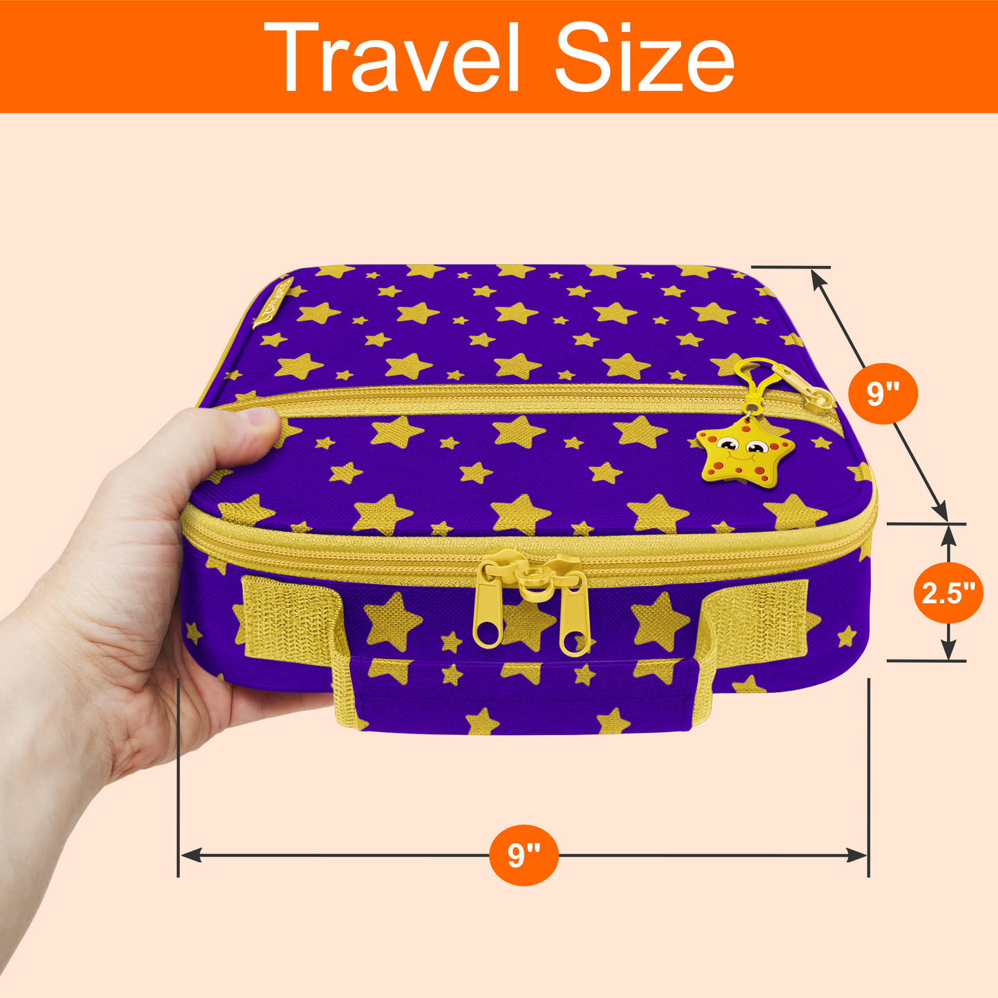 Medium Pill Bottle Organizer Bag for Children