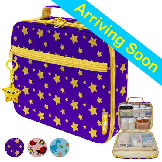 Medium Pill Bottle Organizer Bag for Children