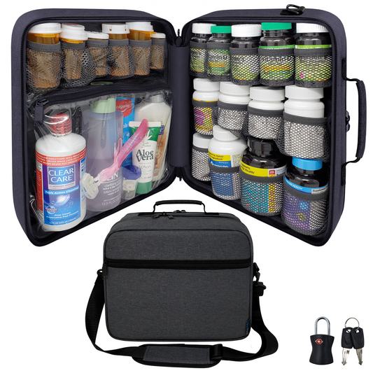 Extra-Large Modular Pill Bottle Bag